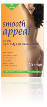 Smooth Appeal Hypoallergenic Leg and Body Waxing Strips