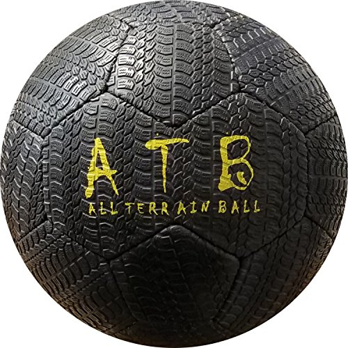 American Challenge Street Soccer Ball – All Terrain Durable Rubber Ball – Sizes 2, 3, 4 & 5 – Ideal for Playground, Training, Park & Grass Field Play for Youth & Adults