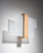 Sollux LIGHTING Feniks 1 Applique Murale| Boîtier en Bois Élégant + Mélange d'Abat-jour en verre | Ampoule E27 Remplaçable, 1 x 60 W | Bois Naturel, 43x 12 x 30 cm