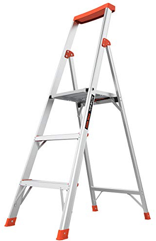 Little Giant Ladder Systems Flip-N-Lite, 5-Foot, Stepladder, Aluminum, Type 1A, 300 lbs Rated (15273-001)