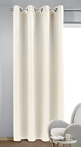 Albani Ösenschal DimOut/Mia / 245x140 cm, Polyester, Offwhite, 245 x 140 cm