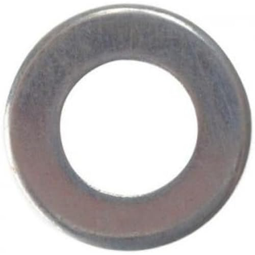 Merriway BH02763 (20 Pcs) Steel Flat Washer M12 (1/2 inch) Internal Diameter Bright Zinc Plated - Pack of 20 Pieces