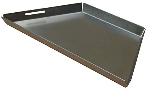 Grillplatte/Plancha passend für runde Grills/BBQ Weber 57cm, Profiqualität, hochwertiger Edelstahl
