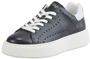 Buffalo Damen Low-Top Sneaker Rocco, Damen Halbschuhe,straßenschuhe,Freizeitschuhe,Plateausohle,weiblich,Lady,Women's,Schwarz (Black),39 EU / 6 UK