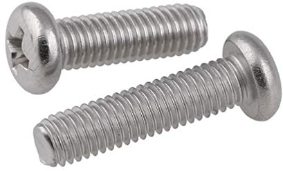 Rundkopf-Kreuzschlitzschraube aus Edelstahl 304, M10-Flachkopf-Maschendraht, Halbrundschraube-M10*70-2