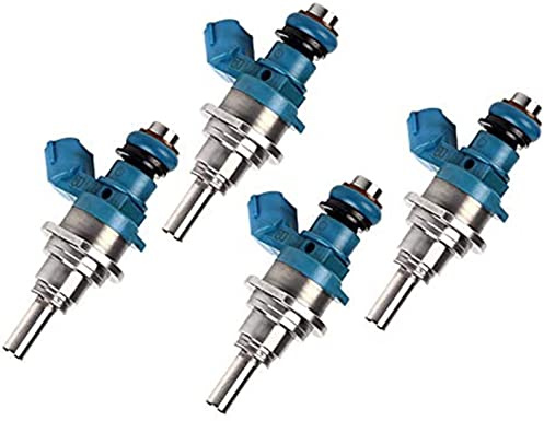 Germban L3K913250A - Juego de 4 inyectores de para Mazda Speed 3 6 CX-7 2.3L Turbo L3K9-13-250A E7T20271 2007-2015 (color: azul)
