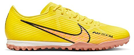 Nike Herren Zoom Mercurial Vapor 15 Academy Tf Football Shoes, Yellow Strike Sunset Glow Coconut Milk, 40 EU