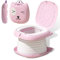 Toilettensitz Kinder, Klapptoilette Für Kinder, Tragbares Reise-Klapptöpfchen,AutoreiseCampin oder Familiengebrauch,mit Einweg-Ersatztaschen