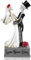 SITAKEGS Gothic Deko Harz Statue, 22CM Braut und Bräutigam Liebhaber Hochzeit Schädel Gothic Skelett, Bücherregal Garten im Freien Ornamente Halloween Tag der Toten Party Dekorationen (YS-KL01)