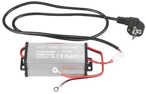 230V auf 12V Netzteil Trafo, Power Supply Adapter für 5kW 8kW All-in-One Diesel-Luftheizung, Spannungswandler AC 230V auf DC 12V Transformator für Wohnwagen, Wohnmobil, Garage