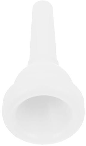ULTECHNOVO Boquilla para Trombón de ABS Blanco, Accesorio de Reemplazo Ligero Estructura Simple y Buen Sonido para Principiantes y Profesionales