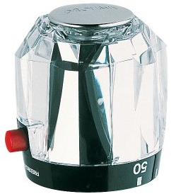 GROHE Grohmix, Temperaturwählgriff (für Grohmix-UP-Thermostate, 1/2 Zoll und 3/4 Zoll, ab Baujahr 1973, langlebige Oberfläche), chrom, 06880000