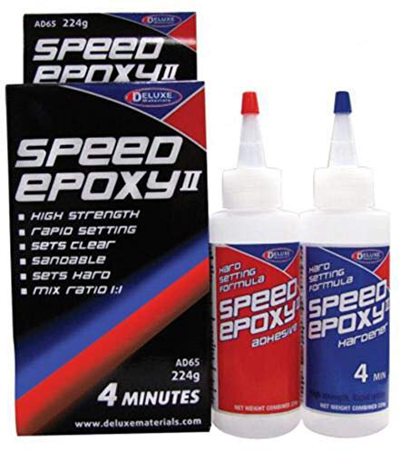Deluxe Materials AD65 Liquid 224g Adhesive and Glue Epoxy Adhesive