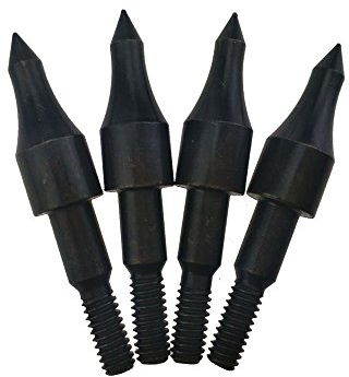 ZSHJG 12/24pcs Pfeilspitzen Jagdspitzen Punkt 100 Grain Pfeilspitze des Bogenschießen Bogenpfeile Broadheads Feldspitze für Pfeil und Bogen (24 Stück)