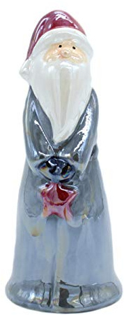 DARO DEKO Keramik Weihnachtsmann 20cm