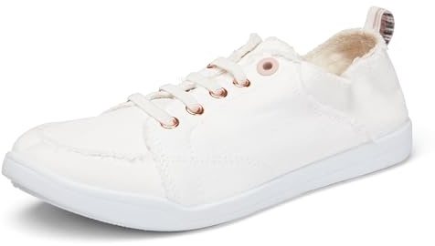 Vionic Damen Pismo Sneaker, Elfenbein, 41 EU
