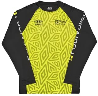 Umbro Maglia Palestra Uomo da Allenamento, t-Shirt Realizzata collaborazione con T-Max Sport, Maglia Running Uomo Traspirante e antiodore (IT, Testo, M, Regular, Regular, Giallo)