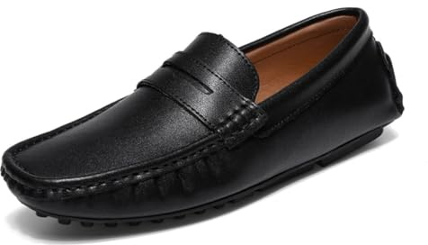Uomo Mocassini da Uomo Mocassini in Pelle di Alta qualità Moda Slip-on Shoes Driver Shoes Scarpe Casual Piatte 38-49 EU