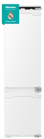 Hisense RB3B280SAWE - Frigoríficos Integrable, Combi, 284L, Class E, Ancho 54cm x Alto 194cm, Cajón Frutas Y VerdurasControl De Humedad, Multi Air Flow, Puerta Reversible, Total No Frost