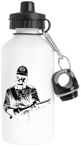 luxogo Zulu Farbe Sergeant Bourne Wasserflasche Rostfreier Stahl Reisender Weiß Water Bottle Stainless Steel Traveller White