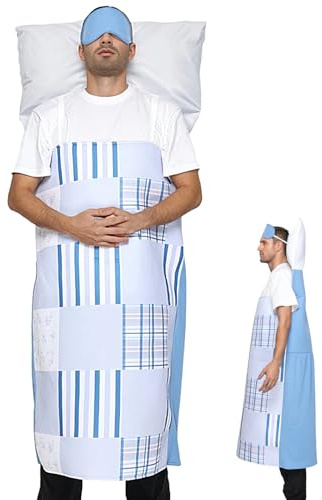 Shenrongtong Letto per dormire con, costume, costume di Natale, scherzo, vestito divertente per feste cosplay, eventi di performance sul palco in casa, raduni di uomini e donne