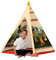 John 78607 - Yakari Tipi Zelt - Indianerzelt, Wigwam, Spielzelt, Kinderzelt, Spielhaus mit gedrucktem Motiv für Kinder