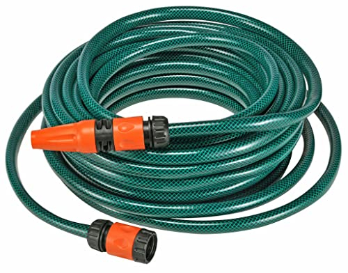 GARTENSCHLAUCH - 20m 1/2 grün mit Armaturen Wasserschlauch Schlauch
