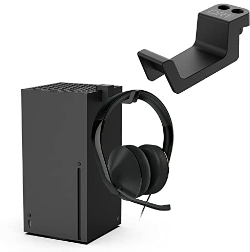 DR1TECH GameHookX Support De Casque Gaming Pour XBOX Séries X - DESIGN SAVE YOUR SPACE Résistant Aux Rayures - Accessoires Pour XBOX [Amazon Exclusive]