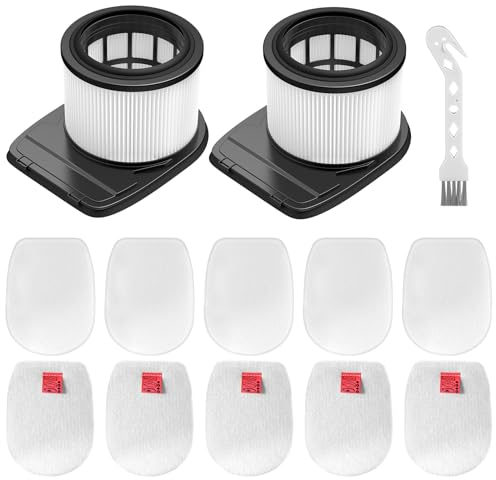 IZ300UKT Filter for Shark Hoover IZ300 IZ300UK IZ300UKT IZ320 IZ320UK IZ320UKT Cordless Stick Vacuum Cleaner Anti Hair Wrap Filters with 2 Hepa & 5 Felt Filters & 5 Foam
