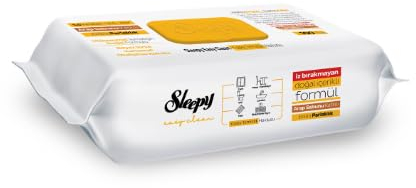 Sleepy Easy Clean Surface Cleaning Towel Herbal Soap Additive 6 Pack 6 x 100 (600 Sheets)