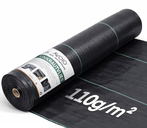 AVOID - rotduk - marktäckning - ogräs - odlingstabell - 110 gram (2x10m)