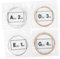 BESTonZON 8pcs Phosphor Mandolin Strings Extra Light for Enhanced Tone Comfort for Mandolin Players