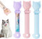 Wisebom Cat Strip Feeder 3Pcs Cat Treat Squeeze Spoon Dispenser Multi-Functional Happy Spoon for Cats Lickable Cat Licky Treat Scoop Pet Feeding Spoons for Cat for Squeezing Puree And Liquid Snack
