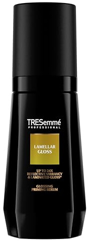 TRESemmé Lamellar Gloss Priming Hair Serum, 100 ml | Up to 24x reflective vibrancy*, laminated gloss, smooth fibre finish, mirror-like shine, salon-grade priming shine hair serum