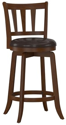 Hillsdale Presque Isle Swivel Stool, Counter Height, Cherry