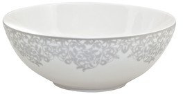 Denby 359010007 Soup/Cereal Bowl, 700 milliliters, Cream/Silver