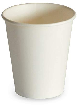 LPF LE PETIT FOURNISSEUR - Lot de 500 Gobelets jetables en Carton Kraft 15-17cl - Recyclable et Biodégradable - Gobelets café, thé, boissons chaudes et froides - Résistant à la chaleur - Couleur Blanc