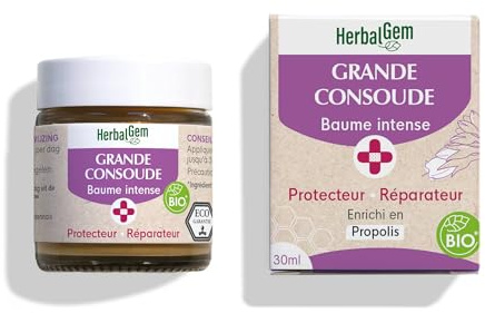 HERBALGEM - Grande Consoude - Baume intense - Protecteur réparateur - Bio - 30 ml
