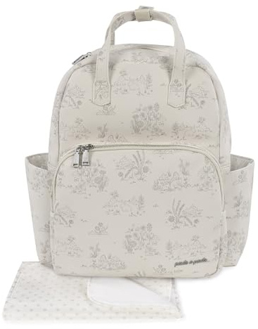 Mochila Toile de Jouy Cream