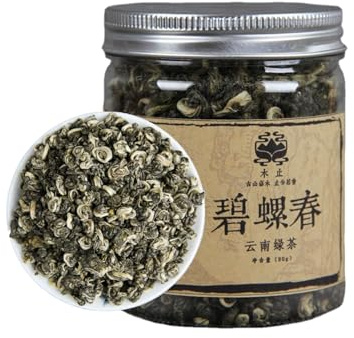 Premium Kinesiskt Biluochun Grönt Te 80g Traditionellt Kinesiskt Grönt Te, Milsmak