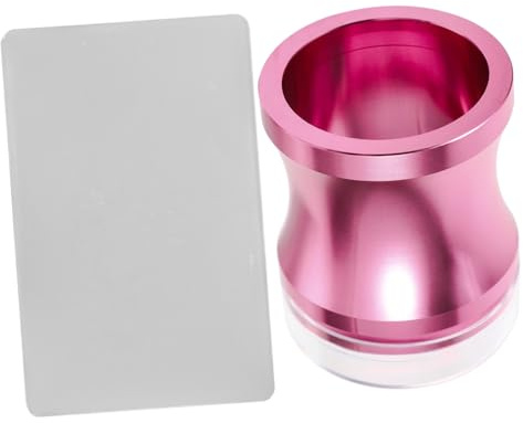 TOVINANNA Kit Timbri per Unghie Punta Francese in Silicone Trasparente, Strumenti per Nail Art e Stencil per Manicure Fai da Te, Accessori Resistenti per Decorazioni Unghie Colore Casuale