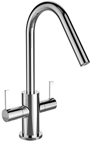 Bristan CSH EFSNK C Cashew Easyfit Kitchen Sink Mixer Tap with Swivel Spout, Chrome