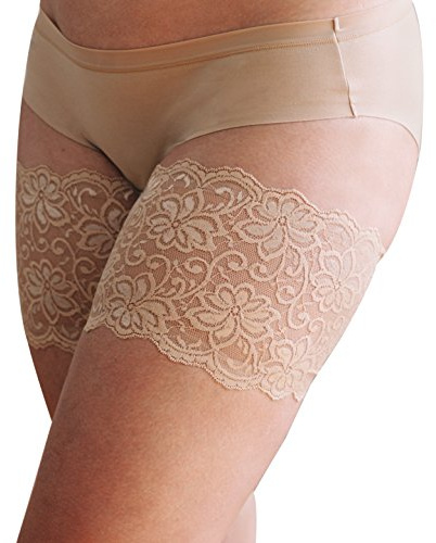 Bandelettes antirozaduras muslos – ligas elásticas originales y patentadas, cómodas y discretas, protegen contra rozaduras en los muslos