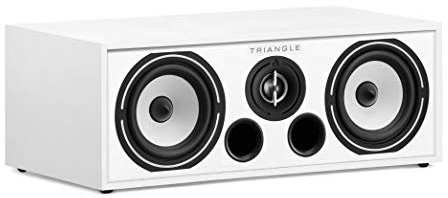 Triangle - Altoparlante Centrale Home Cinema BOREA BRC1-2 Vie - Potenza Massima 100W - Sensibilità 90 dB/W/m - Bass Reflex - 485 x 176 x 274 mm - Bianco