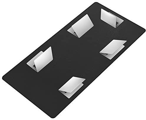 CENNBIE Leather Desk Mat, 71 x 35.5 Extra Large Desk Pad Blotter Protector, Extended Non-Slip Table Pad, Waterproof PU Leather Desk Mat on top of desks Large for Office and Home (Black)
