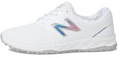 New Balance Damen Fresh Foam Breathe Golfschuh, Weiss/opulenter Garten, 41.5 EU Weit