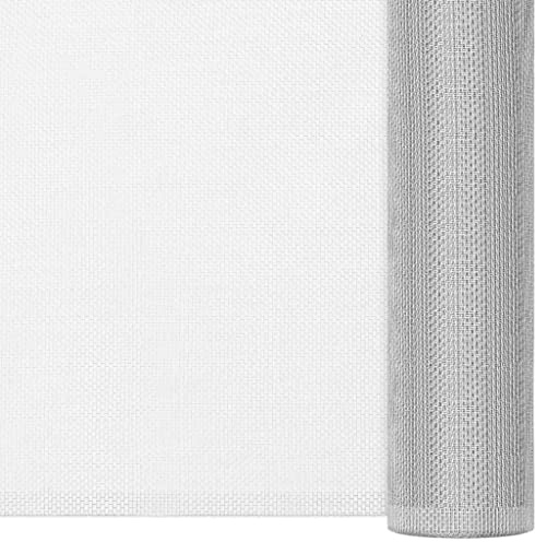 vidaXL Malla mosquitera de Aluminio Plateada 112x500 cm