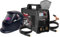 CEVIK PRO CE-ULTRA200LCD - Soldador Inverter MMA con Máscara de Soldadura y Portaelectrodo - 200A 40% 230V - Electrodos hasta 5mm - Pantalla LCD - Máquina de Soldar Profesional Portátil Compacta