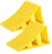 Bbtcxjs 2 calzos de rueda, tapones de freno antideslizantes para estacionamiento, caravana, caravana, motocicleta, caravana, remolque, cuñas de rueda de coche con asa, mantiene tu coche en su lugar