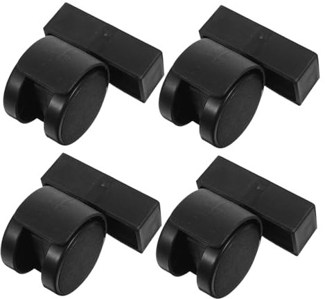 BESPORTBLE 4piezas Accesorios para Jardineras Ruedas Resistentes para Jardineras con Soportes Ruedas Giratorias para Patios y Jardines